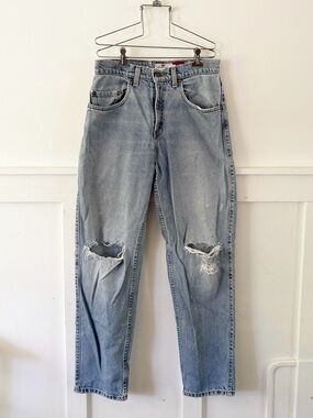 Vintage Levis 545 Loose Fit Jeans Men 30x32 Blue Denim Loose Straight Cotton 90s